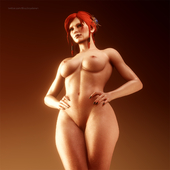 3D The_Witcher_3:_Wild_Hunt Triss_Merigold thiccboyseven // 1320x1320 // 612.9KB // jpg