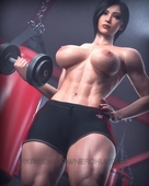 3D Ada_Wong NeroHunter6 Resident_Evil_2_Remake // 3200x4000 // 1.3MB // jpg