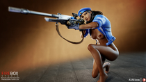 3D Ana_Amari Blender Overwatch fireboxstudio // 2880x1620 // 1.1MB // jpg