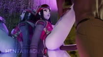 3D Animated Blender Hentai_Kaguya Overwatch Sound Widowmaker // 1280x720 // 2.8MB // webm