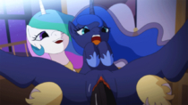 Animated My_Little_Pony_Friendship_Is_Magic Princess_Celestia Princess_Luna // 960x540 // 704.1KB // gif