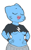 Nicole_Watterson The_Amazing_World_of_Gumball itsded // 839x1351 // 313.3KB // png