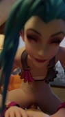 3D Animated Blender Jinx League_of_Legends SinlessCelery // 1280x2276 // 13.2MB // mp4