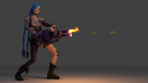 3D Blender Jinx League_of_Legends // 1920x1080 // 491.8KB // png