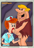 Barney_Rubble CartoonValley The_Flintstones Wilma_Flintstone // 465x660 // 73.2KB // jpg