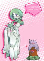 Gardevoir_(Pokemon) Obakawaii Pokemon // 858x1189 // 541.5KB // png