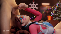 3D Animated Blender D.Va GrandCupido Overwatch Sound // 1280x720, 18s // 8.7MB // webm