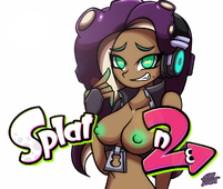 Octoling Skylight Splatoon marina_ida // 1280x1080 // 939.7KB // png