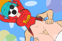 Animated Rule_63 Shy_Guy Super_Mario_Bros minus8 // 1000x667 // 1.5MB // gif