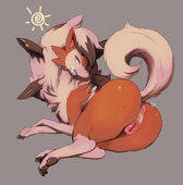 Lycanroc_(Pokemon) Pokemon Pokemon_Sun_and_Moon tingtongten // 1090x1100 // 584.5KB // png