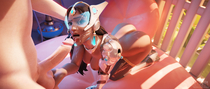 3D Blender Overwatch Symmetra fireboxstudio // 2549x1080 // 1.2MB // jpg