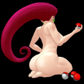 Jessie Pokemon skellmaulrock // 4000x4000 // 4.6MB // png