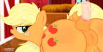 Animated Applejack My_Little_Pony_Friendship_Is_Magic godoffury // 1500x767 // 1.3MB // gif