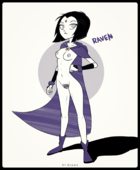 DC_Comics Raven Teen_Titans ktdraws // 1280x1551 // 567.8KB // png