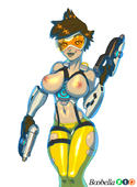 Overwatch Tracer boobella // 590x800 // 154.6KB // jpg