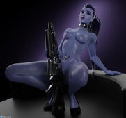 3D Blender Nemesis_3d Overwatch Widowmaker // 2048x1920 // 190.5KB // jpg