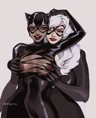 Ahoguru Black_Cat Catwoman DC_Comics Marvel_Comics // 1660x2048 // 261.3KB // jpg