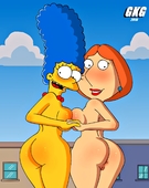 Crossover Family_Guy Lois_Griffin Marge_Simpson The_Simpsons gkg // 1186x1493 // 242.9KB // jpg