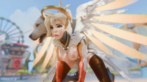 3D Animated Blender FraxXLR Mercy Overwatch // 1280x720, 26.6s // 4.8MB // mp4