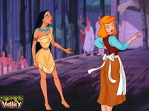 CartoonValley Cinderella_(film) Crossover Disney_(series) Pocahontas Pocahontas_(Series) Princess_Cinderella_(character) Zolushka // 700x520 // 115.8KB // jpg
