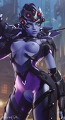 3D Maroketh Overwatch Widowmaker // 2221x4096 // 710.6KB // jpg