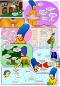 Marge_Simpson Milhouse_Van_Houten The_Simpsons the_gift // 850x1202 // 1008.1KB // png