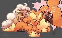 Lopunny_(Pokémon) Pokemon Whimsicott_(Pokémon) WhimsyDreams // 1280x791 // 156.9KB // jpg