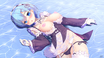 Re_Zero Rem // 3840x2160 // 773.4KB // jpg