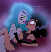 Danny_Phantom Ember_McLain PurfectPrincessGirl Sam_Manson // 938x952 // 610.9KB // png