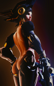 3D Blender Overwatch Pharah Wunder // 1200x1920 // 1.1MB // jpg