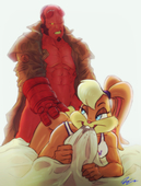 Crossover Hellboy Lola_Bunny Looney_Tunes pumpkinsinclair // 1280x1684 // 359.6KB // jpg