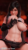 3D Blender Final_Fantasy_VII_Remake KanjiHentai Tifa_Lockhart // 1080x1920 // 885.7KB // jpg