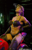 3D Blender Mortal_Kombat Smokescreen117 Sonya_Blade // 2500x3840 // 10.1MB // png