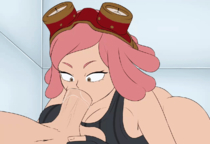 Animated Mei_Hatsume My_Hero_Academia Scrabble007 // 1280x876 // 5.1MB // gif