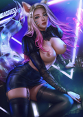 Ahri KDA League_of_Legends Logan_Cure // 2788x3908 // 820.4KB // jpg