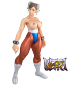 3D Chun-Li Street_Fighter XNALara dragonlord720 // 2254x2799 // 2.3MB // png