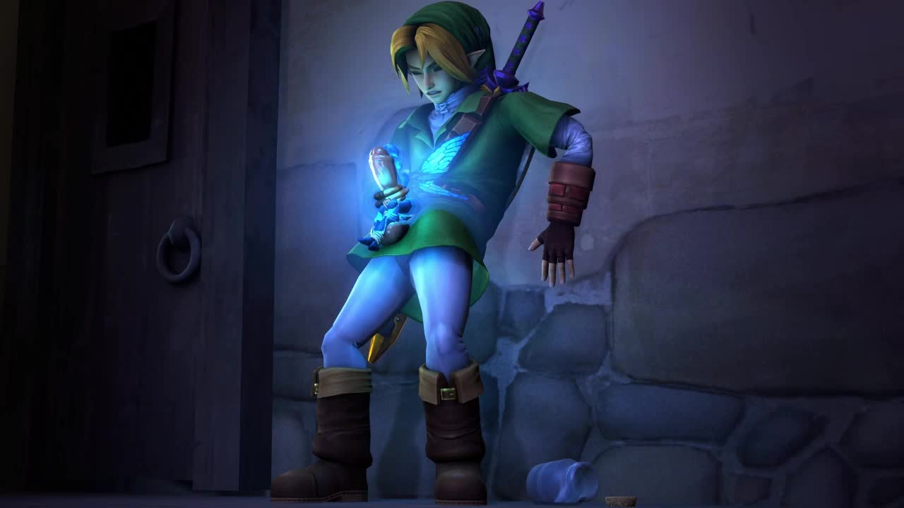 3D Animated Froggy Hyrule_Warriors Link Navi Source_Filmmaker The_Legend_of_Zelda // 1280x720 // 428.4KB // webm