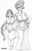 Aladdin Disney_(series) Princess_Jasmine Sultana prophet // 752x1200 // 242.9KB // jpg