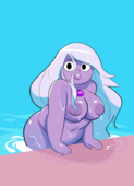 Amethyst Kindahorny Steven_Universe // 1243x1718 // 479.4KB // png