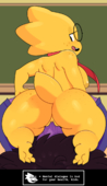 Alphys Somescrub Undertale // 1108x1920 // 489.2KB // png