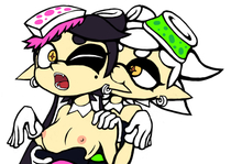 Callie_(Splatoon) Marie_(Splatoon) Splatoon cloktowur // 1052x744 // 335.3KB // jpg