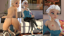 3D Elsa_the_Snow_Queen Frozen_(film) OCBoon // 1920x1080 // 461.4KB // jpg