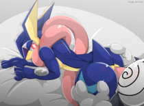 Greninja_(Pokémon) Pokemon Poliwrath_(Pokémon) // 1280x946 // 619.2KB // png