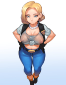 Android_18 Dragon_Ball_Z // 1800x2300 // 1.8MB // png