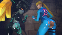 3D Crossover Metroid Midna Samus_Aran Source_Filmmaker SuperStreamTeam The_Legend_of_Zelda // 3840x2160 // 5.4MB // png