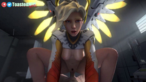 3D Animated Mercy Overwatch Sound ToastedMicrowave // 1280x720, 16.8s // 2.3MB // mp4