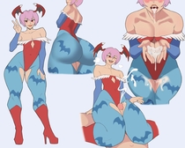 Darkstalkers Jakuson_Z Lilith_Aensland // 2048x1638 // 228.3KB // jpg