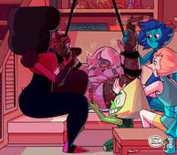 Amethyst Garnet Lapis_Lazuli Pearl_(Steven_Universe) Steven_Universe // 1200x1050 // 714.7KB // jpg