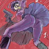 Hit-Girl JJFrenchie Kick-Ass Mindy_Macready // 800x800 // 740.9KB // png