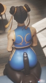 3D Blender Capcom Chun-Li RED-J Street_Fighter // 1080x1920 // 320.9KB // jpg